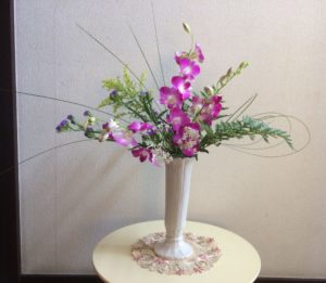 岡山県倉敷市吉岡のたけうちピアノ教室の生花